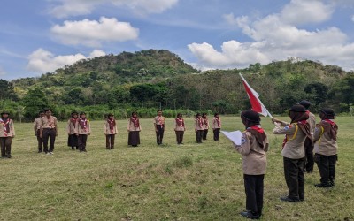 MAN 1 REMBANG LANTIK PRAMUKA PENEGAK LAKSANA DAN BANTARA