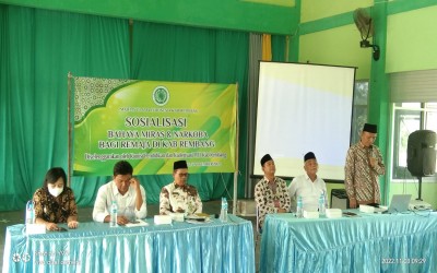MUI REMBANG GELAR SOSIALISASI BAHAYA MIRAS DAN NARKOBA DI MAN 1 REMBANG
